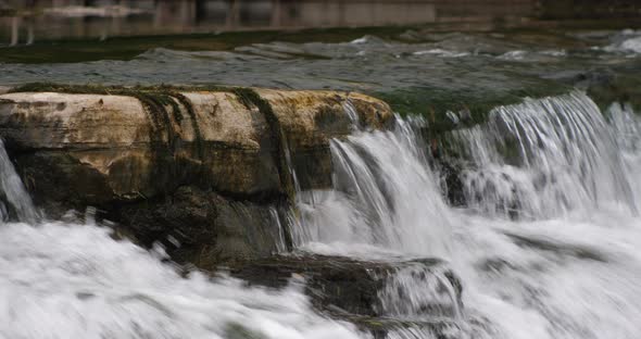 Shots of the rapids in the San Marcos River on a long lens.