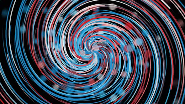 Spiral Particles Lines