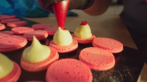 Process Of Making Macaroon at Home