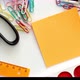 school supplies on a white background, copy space - VideoHive Item for Sale