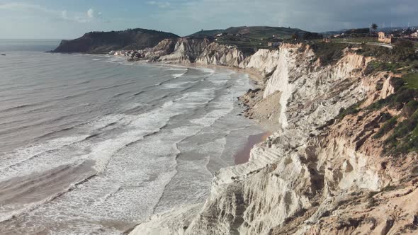 Aerial Drone Viewpoint on Stair of the Turks