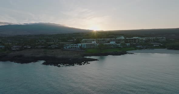 Rising Sun in Hawaii