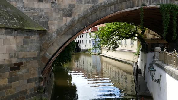 Prague City - Lesser Town - Water Channel