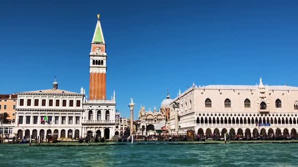 Embankment of Venice Italy