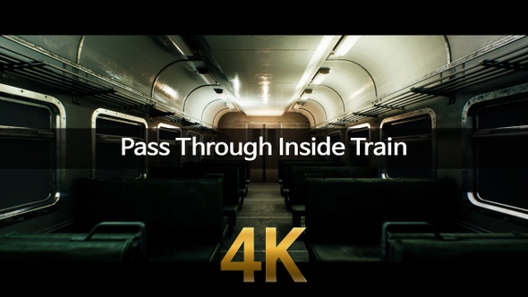 Pass Through Inside Train 4K