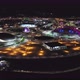 Aerial View of the Beautiful Night City. Olympic Park in Sochi at Night - VideoHive Item for Sale
