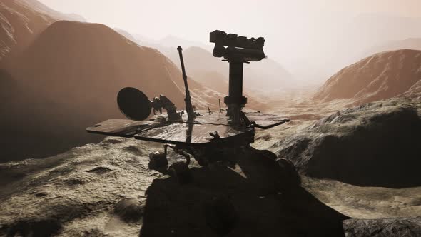 Opportunity Mars Exploring the Surface of Red Planet
