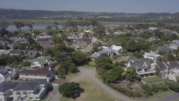 Quaint and quiet seaside community of Leisure Isle, Knysna, S Africa