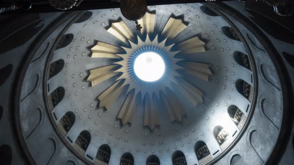 Interior of Church of the Holy Sepulchre