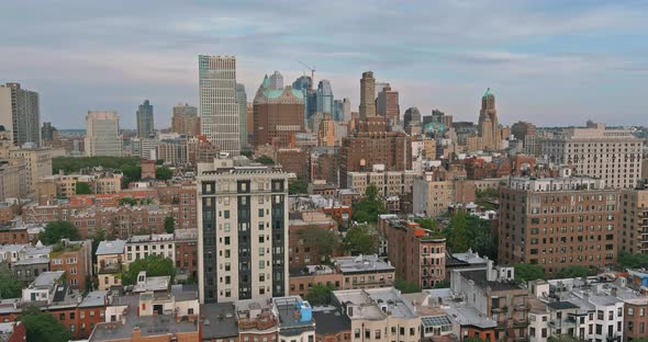 This Aerial Views of the Brooklyn Skyline Brooklyn is a Borough of New York City