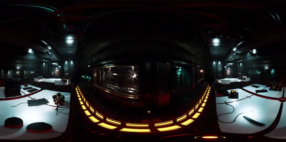 Vr360 View of Spaceship Interior alt