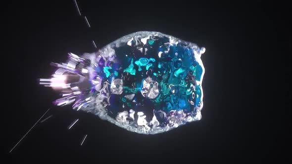 The Bullet Pierces The Sphere Out Of The Water alt