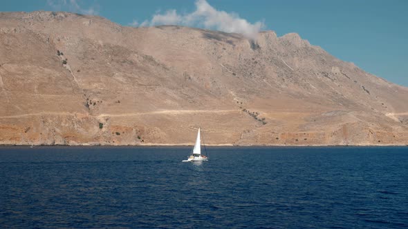 Sailing Boat In The Sea