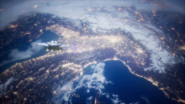 Space Shuttle Taking Off on a Mission alt