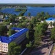 Russian Village From a Height in Flight - VideoHive Item for Sale
