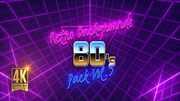 80s Retro-Futuristic Pack vol.3 (6 in 1)  alt
