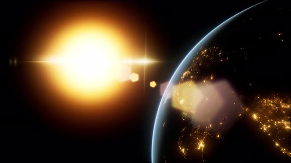 Sunrise Over the Earth alt