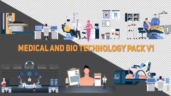 Medical And Bio Technology Pack V1