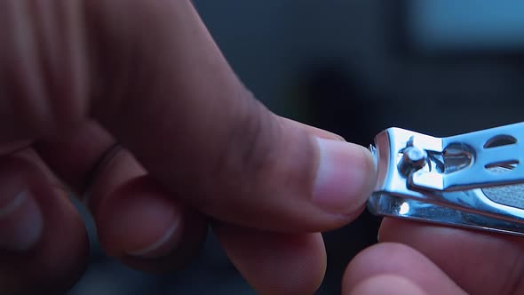 Trimming And Cutting The Finger Nails