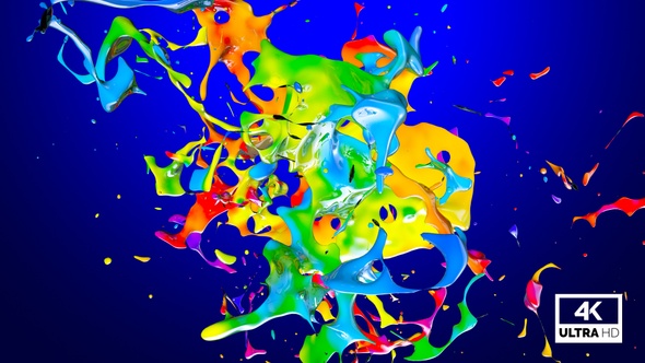 Multicolor Paint Splash V5 alt