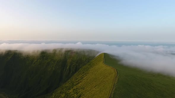 The Caldeira on the Island Faial