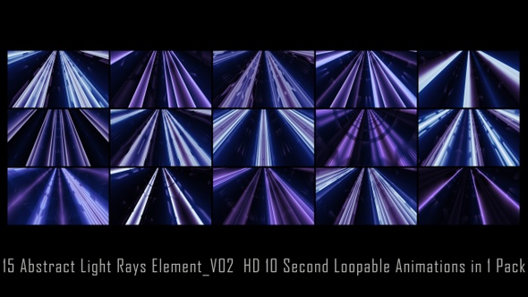 Abstract Light Rays Element V02 alt