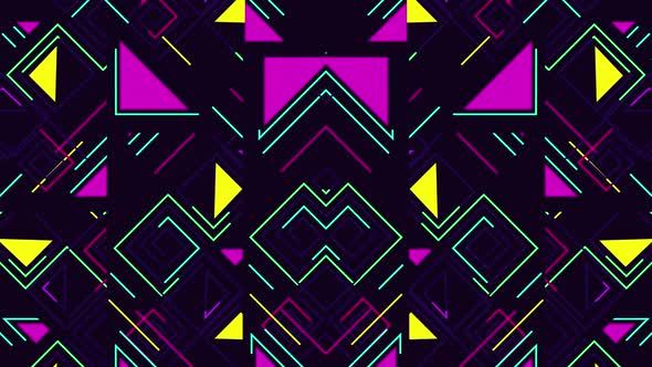 Geometric Neon 04