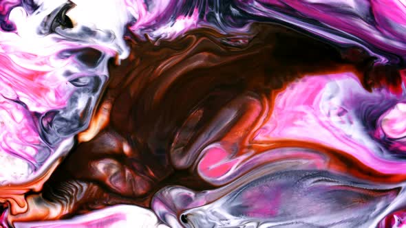 Abstract Colorful Paint Liquid Artistic Movement  alt