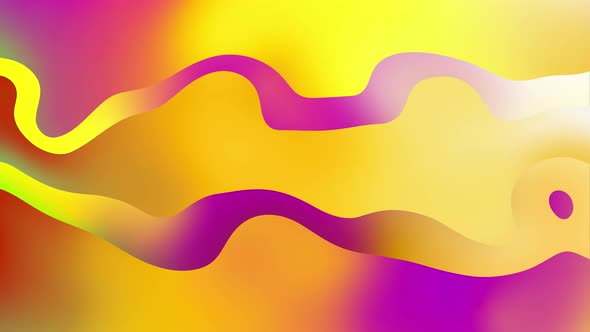 Abstract modern background. Gradient liquid line smooth wavy background