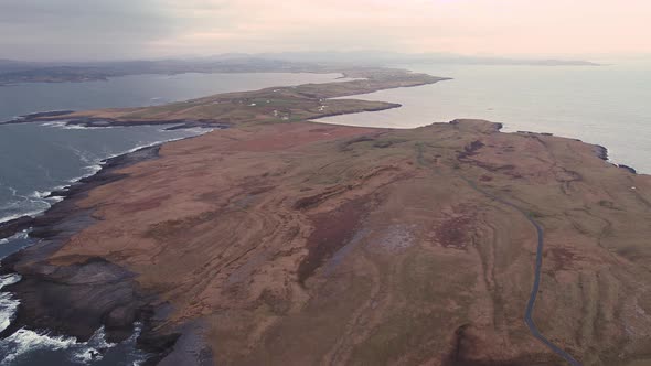 Aerial View of St. John's Point, County Donegal, Ireland