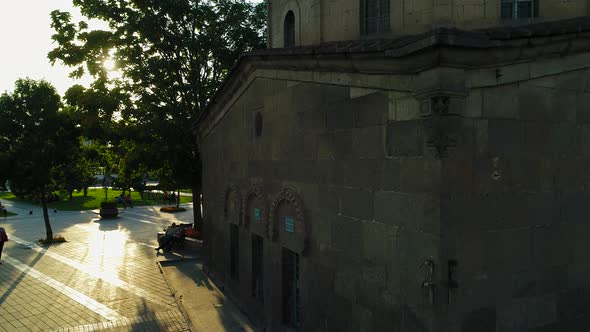 Historic Dome At Sunset