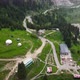 Aerial Yurt Nomad House in the Mountain of Almaty - VideoHive Item for Sale