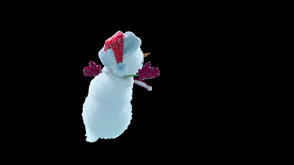 54 Snowman Dancing HD