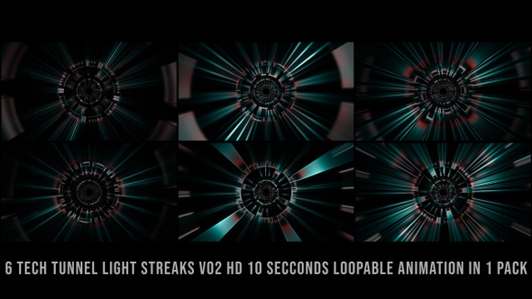 Tech Tunnel Light Streaks V02 alt