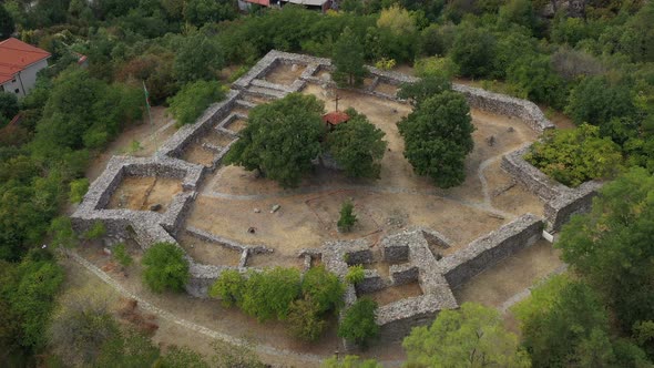 Second Century Fortress Of The New Era Shot From The Air 2