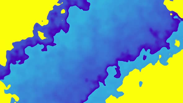 Abstract and Bright 2D Rotating Background - Blue Turbulence Effect