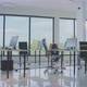 Empty workplaces in office centre - VideoHive Item for Sale