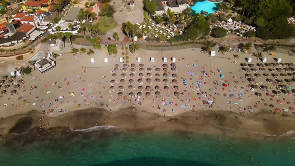 Playa del Duque in Tenerife, Spain