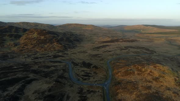 Scottish Landscape and Winding Roads