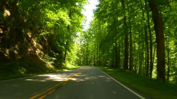 Hyperlapse Video Driving Tennessee 4k 60p