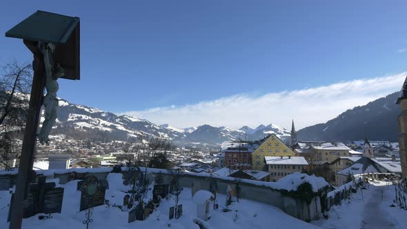 Bergfriedhof in Kitzbuhel