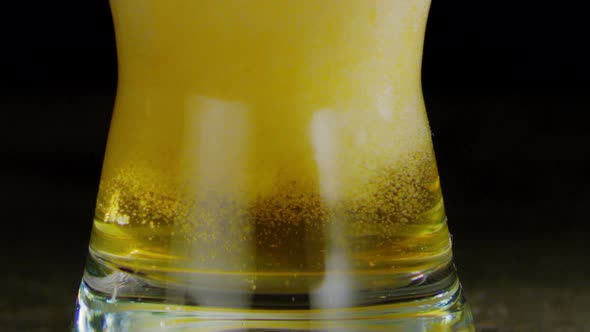 cold beer slowmotion