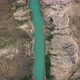 Top view on the Sulak river in Sulak canyon at the mountains Dagestan - VideoHive Item for Sale