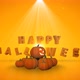 Happy Halloween Pumpkin Background 4K - VideoHive Item for Sale