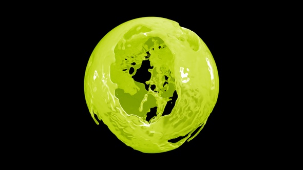 Kiwi Fruit Juice Splash Ball alt