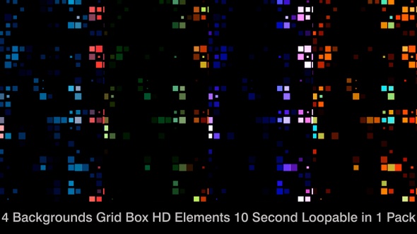 Elegant Grid Boxes Element Pack 03