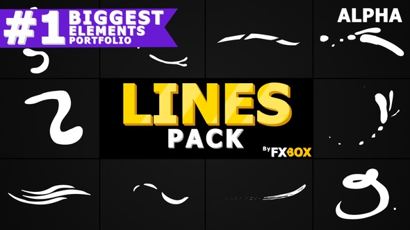 Flying Cartoon Lines alt