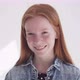 Cheerful Smiling Face of Beautiful Teen Girl with Freckles and Red Hair - VideoHive Item for Sale