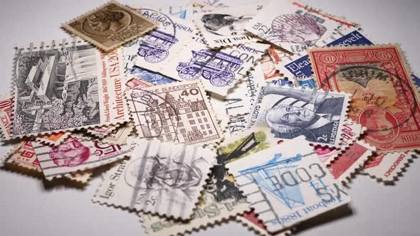 Old Postal Stamps 