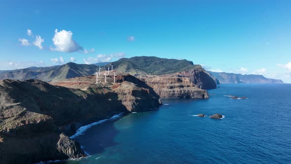 Ponta Do Buraco Aerial Overview